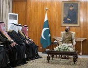 رئيس جمهورية باكستان الإسلامية يستقبل سمو وزير الخارجية