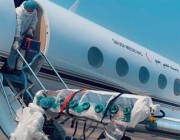 السفارة تنقل المواطنين ذوي حالات كورونا الحرجة إلى المملكة عبر طائرة الإخلاء الطبي