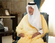 استقبال الأمير خالد الفيصل مدير شؤون الإستقدام بالمنطقة