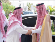 الأمير بدر بن سلطان يعزي ذوي علي محمد بن لادن