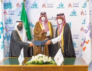 الأمير تركي بن محمد بن فهد يشهد توقيع اتفاقية الشراكة بين جمعية بناء لرعاية الأيتام والشركة العربية للإعلانات الخارجية