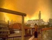الاتحاد الأوروبي يرسل مساعدة لقبرص مع احتدام حريق غابات ضخم