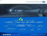 “التحلية” تدشن “نظام نقل مياه عرفات – الطائف” قبل موعده بأربعة أشهر