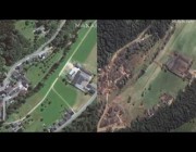 صور الأقمار الصناعية تظهر ألمانيا قبل وبعد الفيضانات القياسية