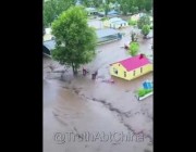 فيضانات قوية تضرب الصين وتدمر سدين وتغمر الشوارع الرئيسية شمال البلاد