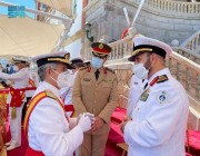 قائد الأسطول الغربي يحضر تخريج الدفعة الأولى من طلبة القوات البحرية المبتعثين في إسبانيا