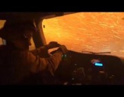 لمحة من داخل عربة إطفاء على جحيم حرائق كاليفورنيا
