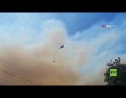 مشاهد أخرى من الحرائق بجنوب غرب تركيا