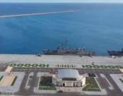 مصر.. السيسي يفتتح قاعدة 3 يوليو البحرية القريبة من ليبيا