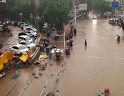 مصرع 25 شخصاً نتيجة فيضانات وسط الصين
