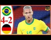 ملخص أهداف مباراة (البرازيل 4-2 ألمانيا) أولمبياد طوكيو