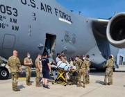 أفغانية تضع مولودتها على متن طائرة عسكرية أمريكية (صور)