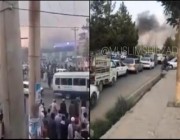 شاهد.. حـريق في مطار كابول وسط أنباء عن تبادل لإطلاق الـنار