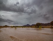 أمطار رعدية مصحوبة برياح نشطة على مناطق( نجران ، جازان ، عسير ، الباحة ،مكة المكرمة )