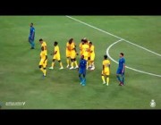 أهداف مباراة (النصر 5 – 0 الشعلة) استعدادا لانطلاق دوري المحترفين