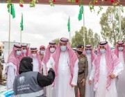 الأمير حسام بن سعود يزور مهرجان خيرات الباحة