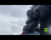 انفجارات عقب اندلاع حريق هائل بمدينة بريطانية