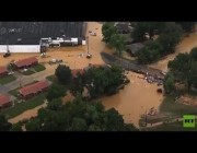 تصوير جوي للأضرار التي خلفتها الفيضانات بولاية تينيسي الأمريكية