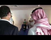 جولة الأمير عبدالعزيز بن تركي الفيصل على مرافق مركب محمد السادس في المغرب