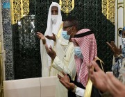 رئيس الوزراء الموريتاني يزور المسجد النبوي