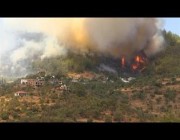 فرار جماعي لسكان جنوب تركيا جرّاء حرائق الغابات