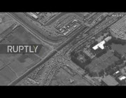 لقطات بالأقمار الصناعية ترصد لحظة الازدحام المروري خارج مطار كابول