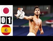 هدف مباراة (إسبانيا 1-0 اليابان) نصف نهائي أولمبياد طوكيو