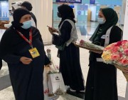 وصول أولى طلائع المعتمرين إلى مطار الأمير محمد بن عبدالعزيز