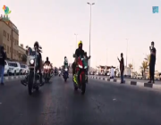 1000 دراجة نارية وسيارة كلاسكية تجوب القطيف احتفالا باليوم الوطني (فيديو)