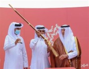 أمير مكة يتوج الفائزين في منافسات النسخة الثالثة لمهرجان ولي العهد للهجن (صور)