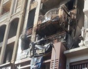 فيديو.. مصرع شاب خلال محاولته إنقاذ جيرانه من حريق منزل في مصر