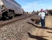 صور.. قتلى وجرحى إثر خروج قطار عن مساره في مونتانا الأميركية