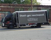 “لا تأخذ اللقاح”.. حملة شركة جنائز أمريكية لرافضي تطعيم كورونا (صور)