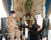 أمير مكة يهنئ العريفي لتعيينه مساعدًا لوكيل الحرس الوطني للقطاع الغربي