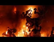 إشعال النار في تماثيل ملوّنة في ختام مهرجان فالاس بإسبانيا