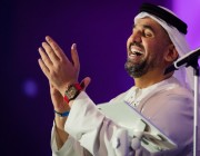 الجسمي “يطرب” على غناء الجمهور في جدة احتفالاً باليوم الوطني الـ91 (صور)