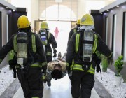 «الهلال الأحمر» تنفذ فرضية حريق بمبنى فرع الرياض بالتعاون مع الدفاع المدني