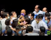 عراك بالأيدي في البرلمان التايواني