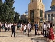 عشرات المستوطنين يقتحمون الأقصى تحت حماية قوات الاحتلال