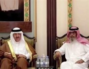 فيديو.. الأميران سلطان بن سلمان ومتعب بن عبد الله وعدد من الأمراء يقدمون التعازي في وفاة بداح الفغم