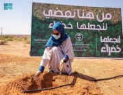 “تنمية الغطاء النباتي” يطلق حملة “لنجعلها خضراء” لإعادة تأهيل الأراضي المتدهورة (صور)