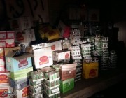 مصادرة 35 طناً مواد غذائية مجهولة المصدر في مكة المكرمة