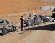 وفاة وإصابة 9 أشخاص.. مدني الرياض يكشف تفاصيل حادث سقوط مركبة من منحدر جبلي