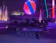 شاهد.. دبابات حربية تشارك في بروفات انطلاق موسم الرياض