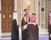 ولي العهد يستقبل رؤساء وفود الدول المشاركة في مبادرة الشرق الأوسط الأخضر (فيديو)