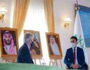 “الفيصل” يجتمع برئيس الاتحاد الدولي للخماسي الحديث (صور)
