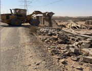 أمانة جدة: إزالة تعديات على أراضٍ حكومية بمساحة 50 ألف متر بنطاق طيبة