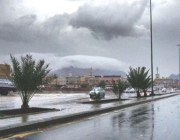 أمطار على محافظة القنفذة