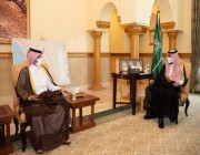 أمير مكة بالنيابة يستقبل القنصل العام لدولة قطر لبحث الموضوعات المشتركة