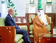 أمير منطقة الرياض بالنيابة يستقبل سفير أستراليا لدى المملكة